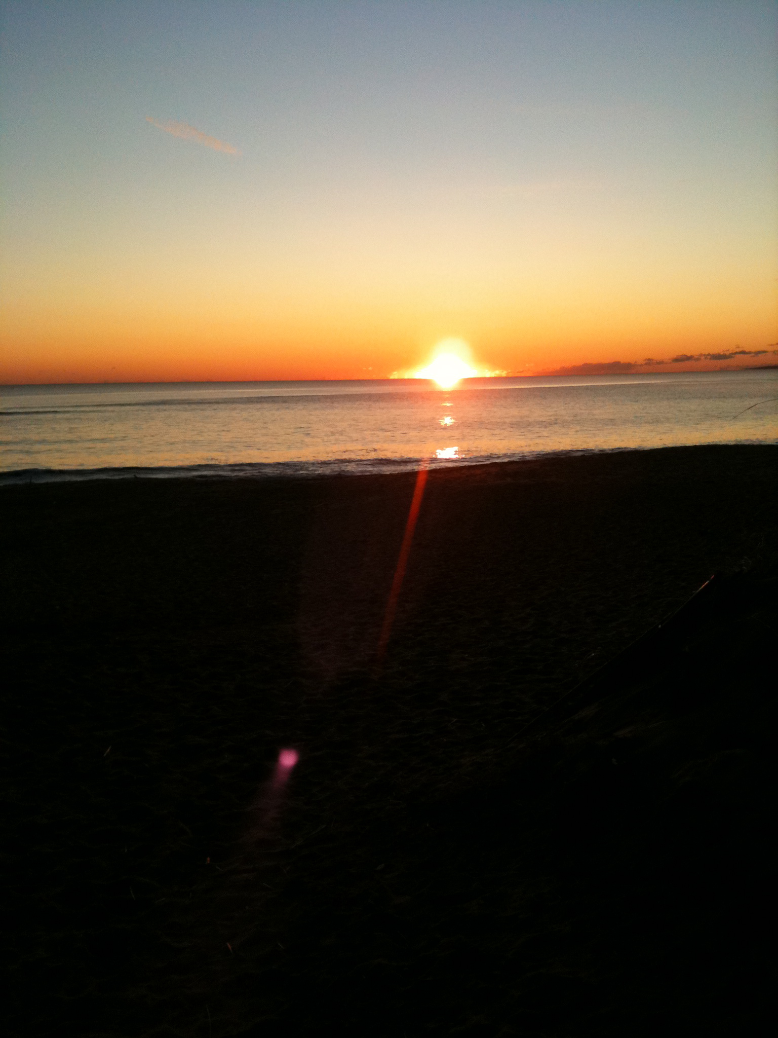 Sunrise, Plum Island/Newbury, Massachusetts (November 2011)