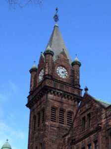 Clock Tower, Mary Lyon Hall Mount Holyoke College, South Hadley, MA