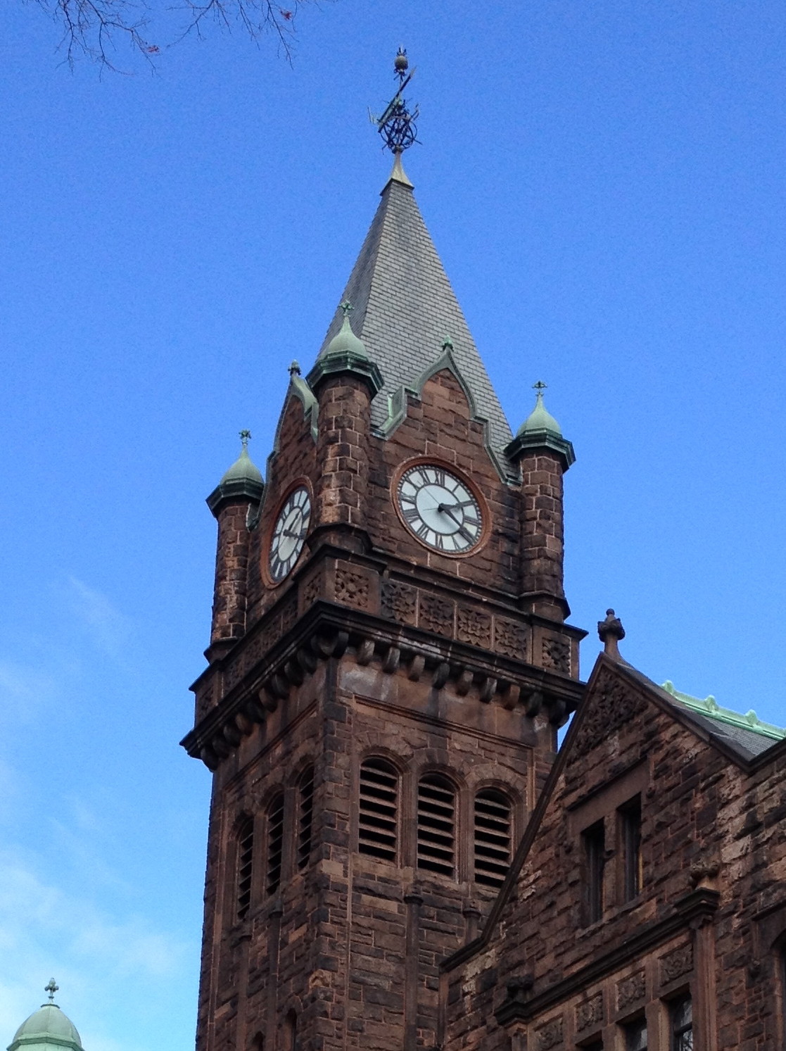 Clock Tower, Mary Lyon Hall Mount Holyoke College, South Hadley, MA